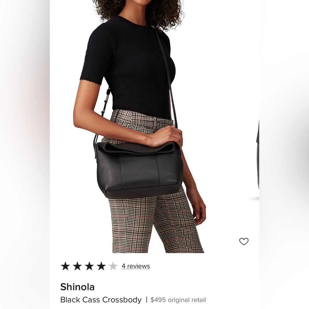 Shinola Bags | Black Cass Crossbody